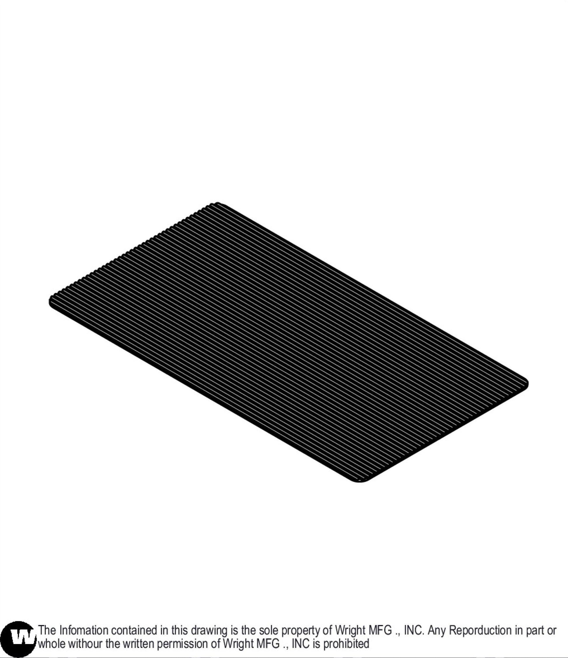 Center Z Platform Rubber Mat 17460010.