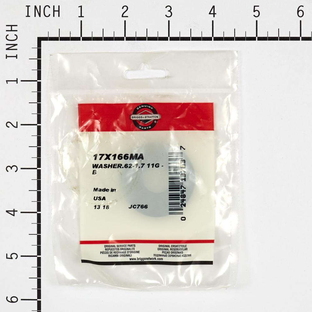 Briggs & Stratton Washer.62-1.7 11G - B 17X166MA