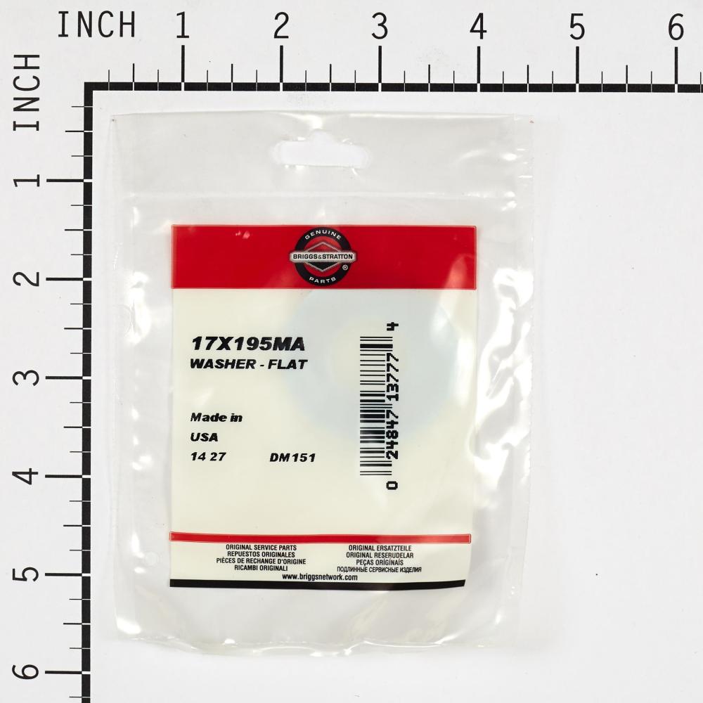 Briggs & Stratton Washer - Flat 17X195MA