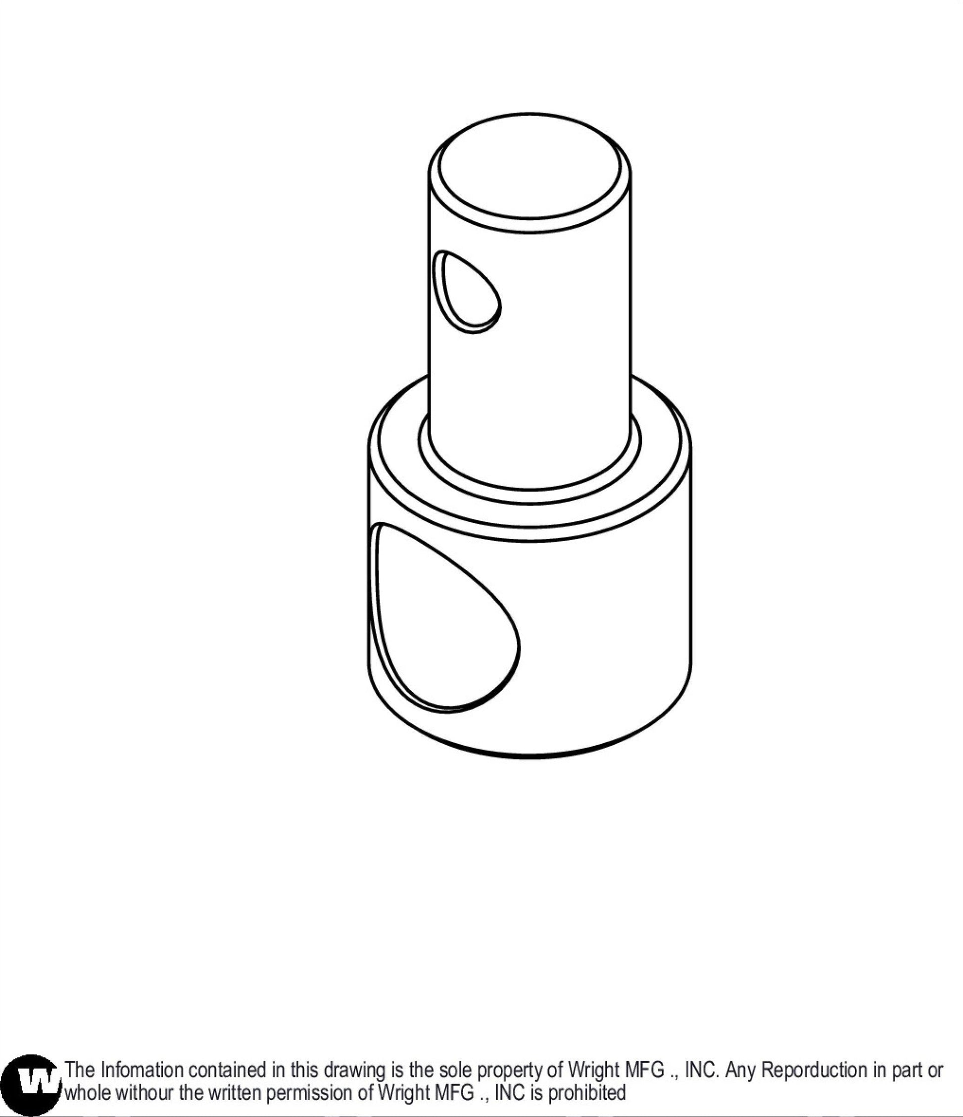 Swivel End, 5/16 18410002.