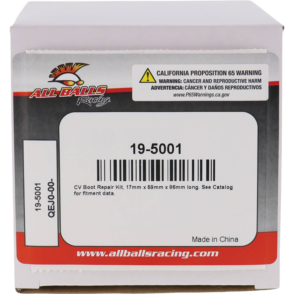 All Balls Racing CV Boot Kit 19-5001