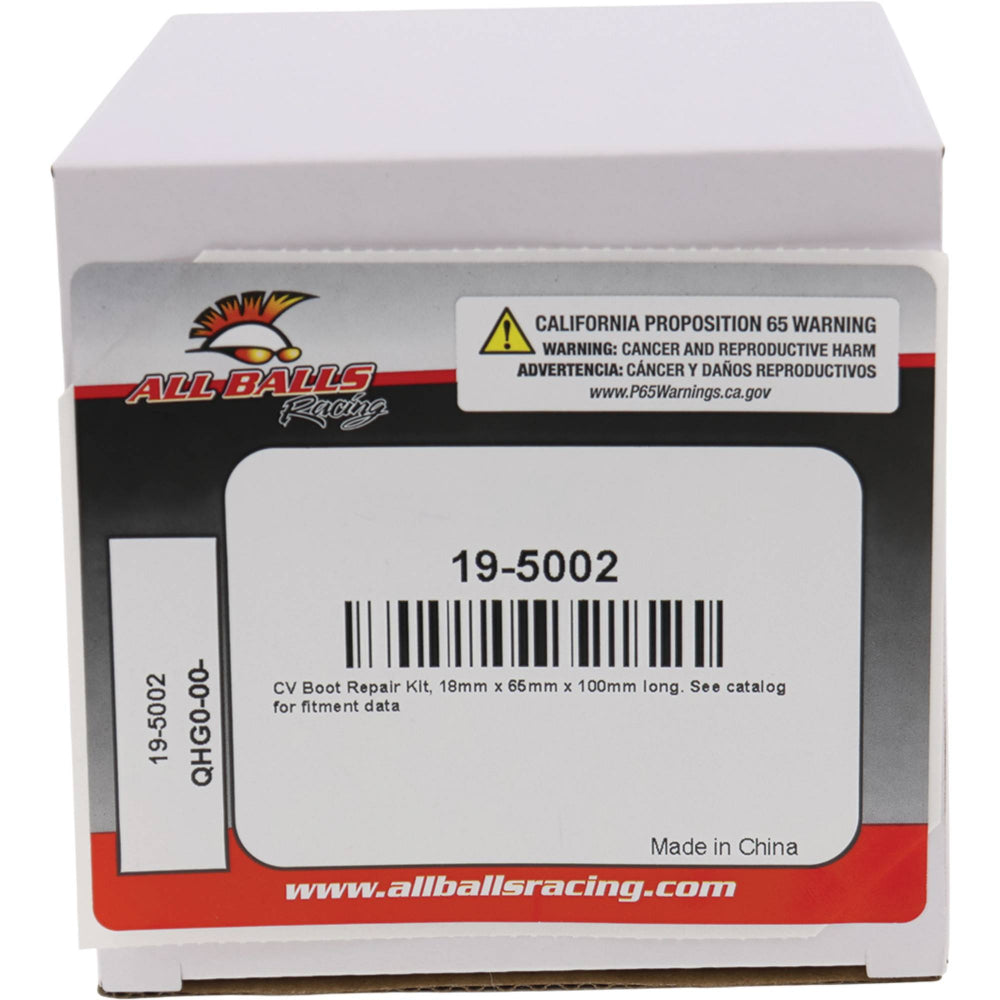 All Balls Racing CV Boot Kit 19-5002