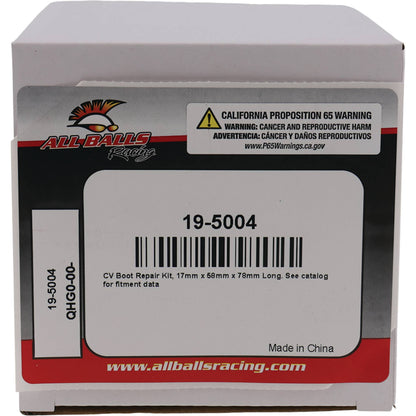 All Balls Racing CV Boot Kit (4013) 19-5004
