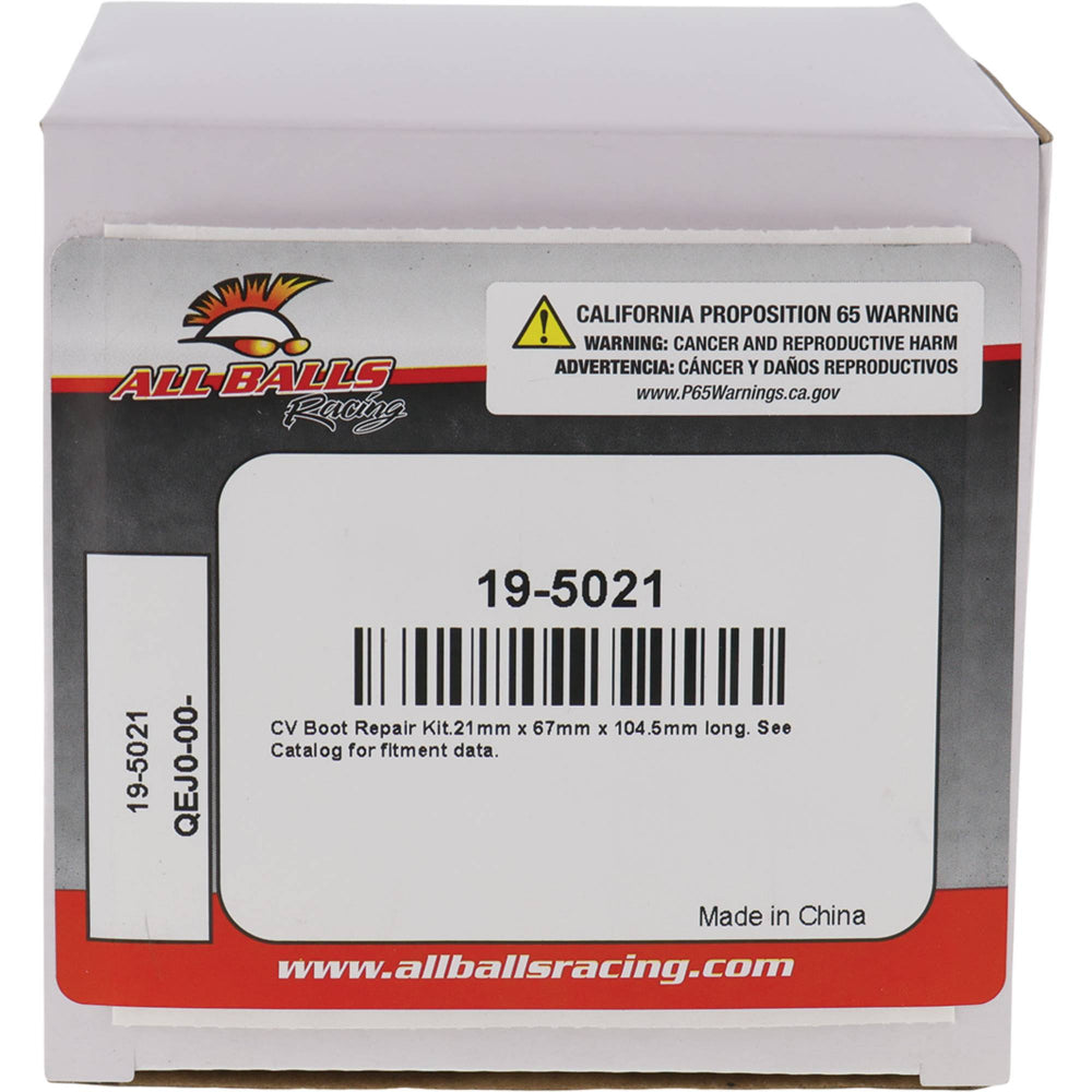 All Balls Racing CV Boot Kit 19-5021