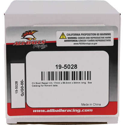 All Balls Racing CV Boot Kit 19-5028