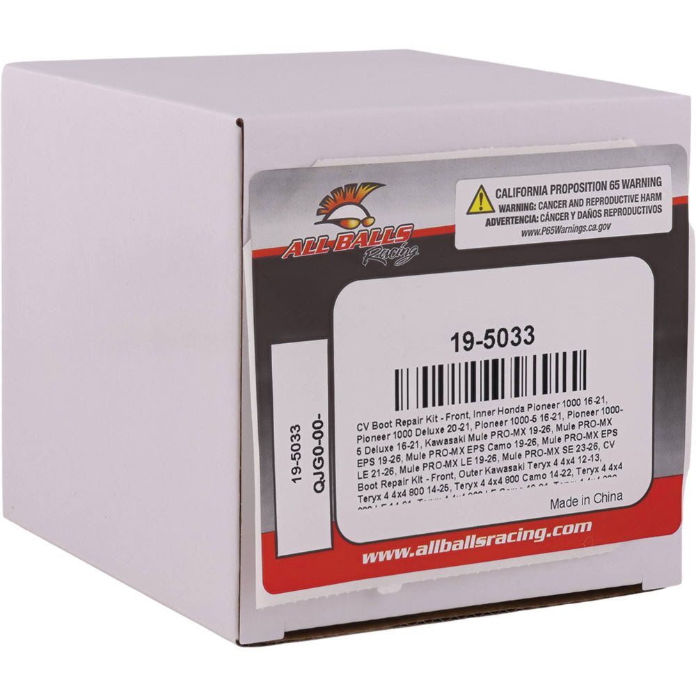 All Balls Racing CV Boot Kit (4039) 19-5033