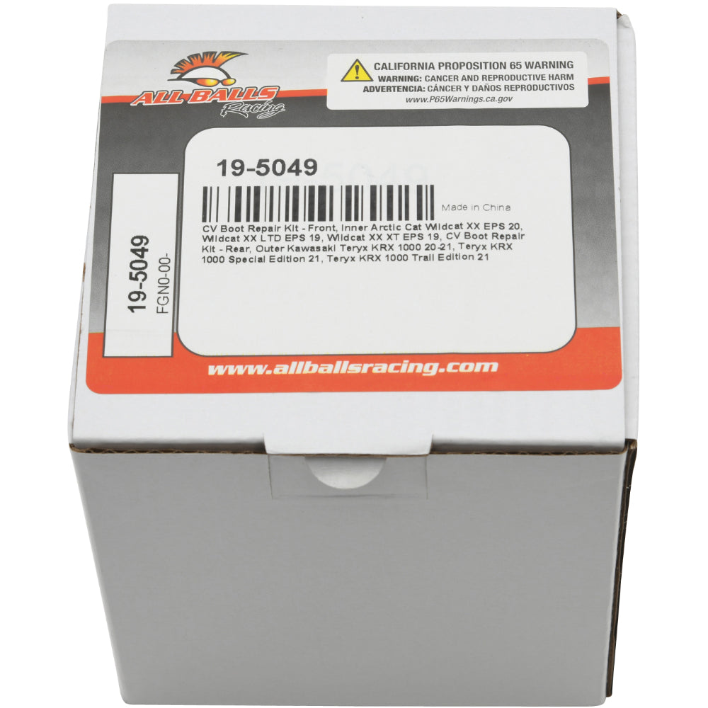 All Balls Racing CV Boot Kit 19-5049