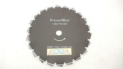 Proven Part Brush Cutter Blade 200X1.6X19.05 22T.