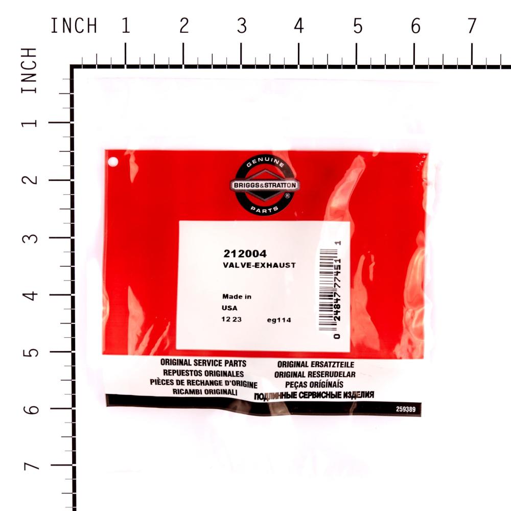 Briggs & Stratton Valve-Exhaust 212004