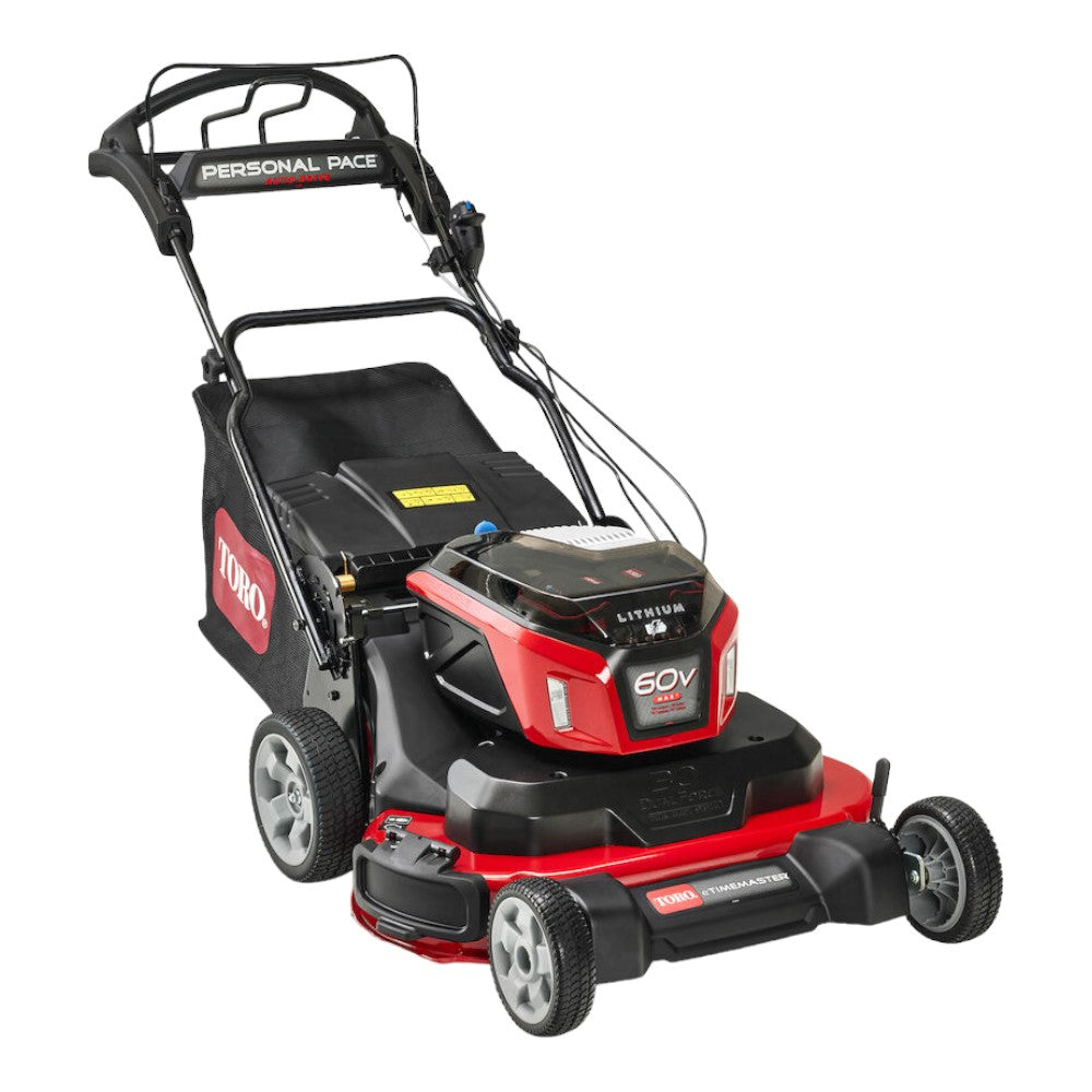 Toro 60V Max 30" eTimeMaster Lawn Mower w/ (2) 10.0Ah Batteries & (1) Charger