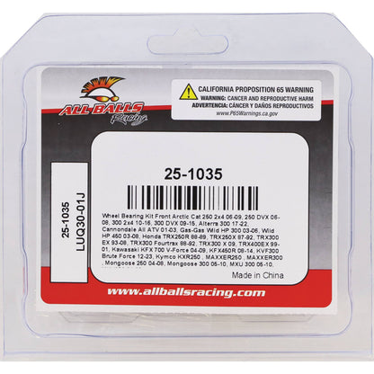 All Balls Racing Wheel Bearing Kit 25-1035
