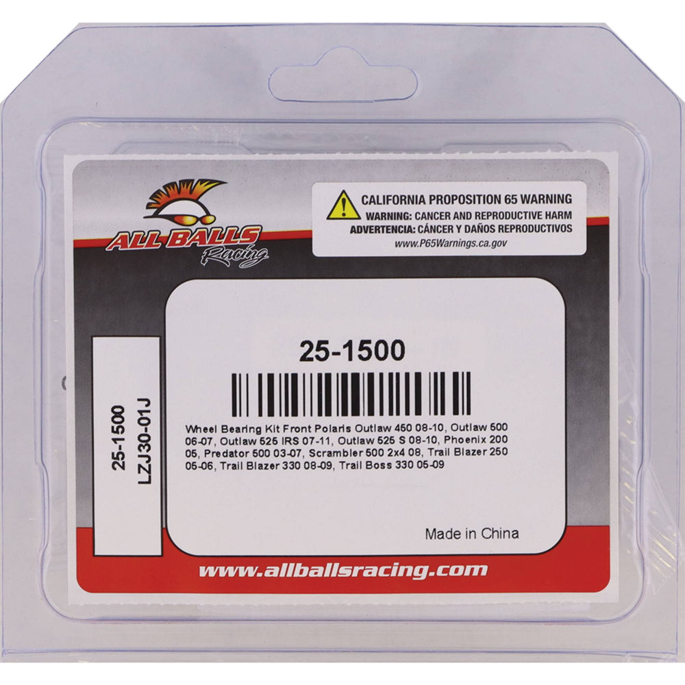 All Balls Racing Wheel Bearing Kit 25-1500