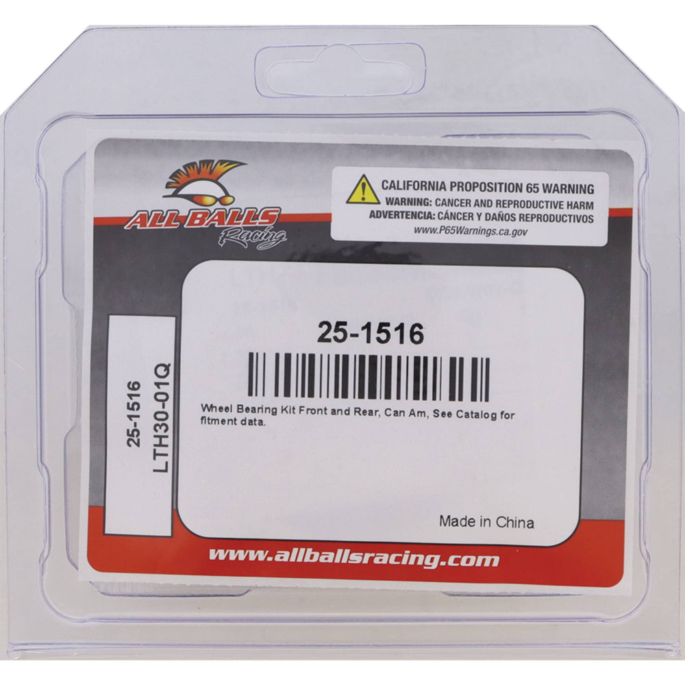 All Balls Racing Wheel Bearing Kit 25-1516