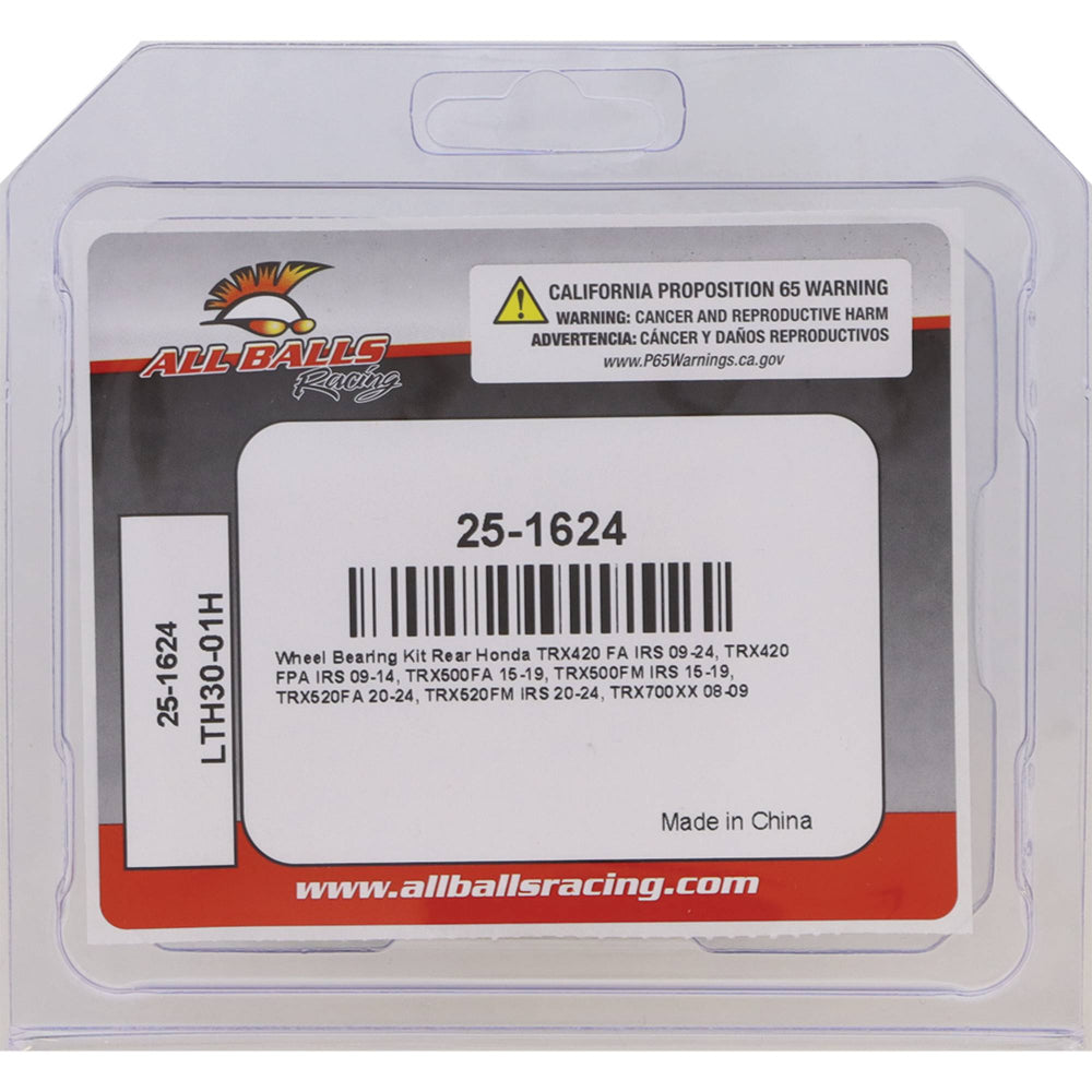 All Balls Racing Wheel Bearing Kit 25-1624