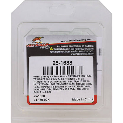 All Balls Racing Wheel Bearing Kit 25-1688