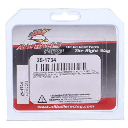 All Balls Racing Wheel Bearing Kit 25-1734