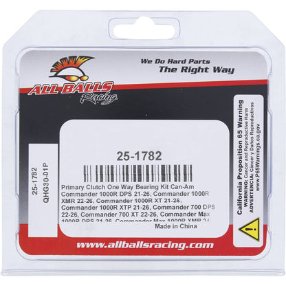 All Balls Racing One Way Clutch Bearing Kit 25-1782