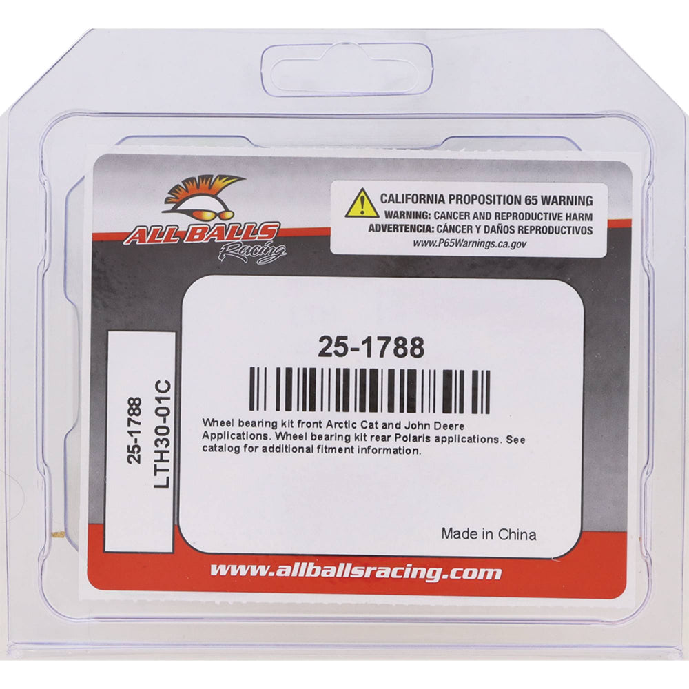 All Balls Racing Wheel Bearing Kit Polaris one bearing 25-1788