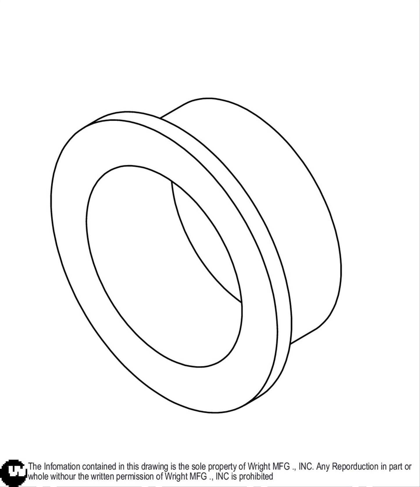 Rear Deck Lift Bushing 25410006.