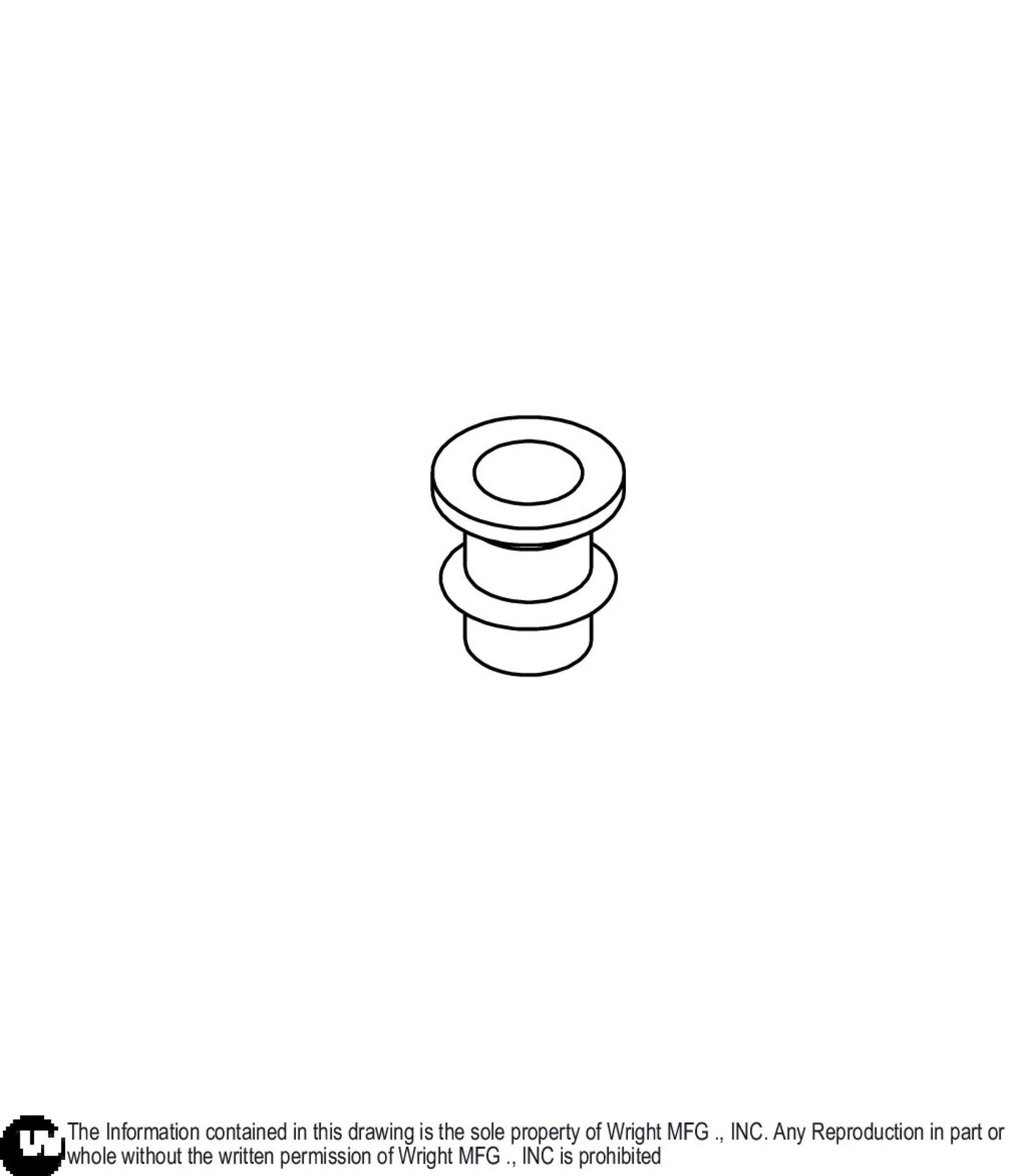 Rod End Spacer 3/8 X 5/16 ID 25470020.