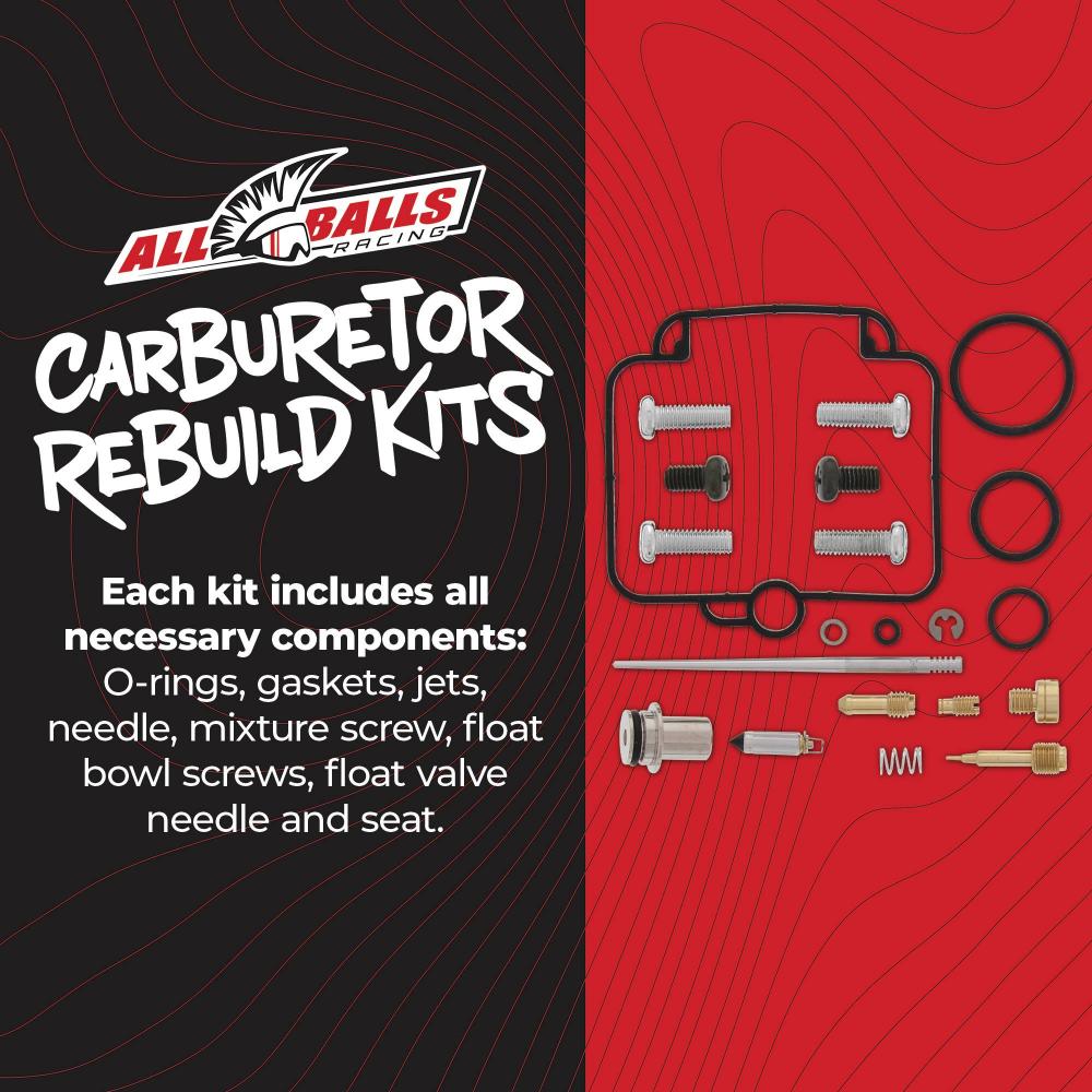 All Balls Racing Carburetor Rebuild Kit 26-1012