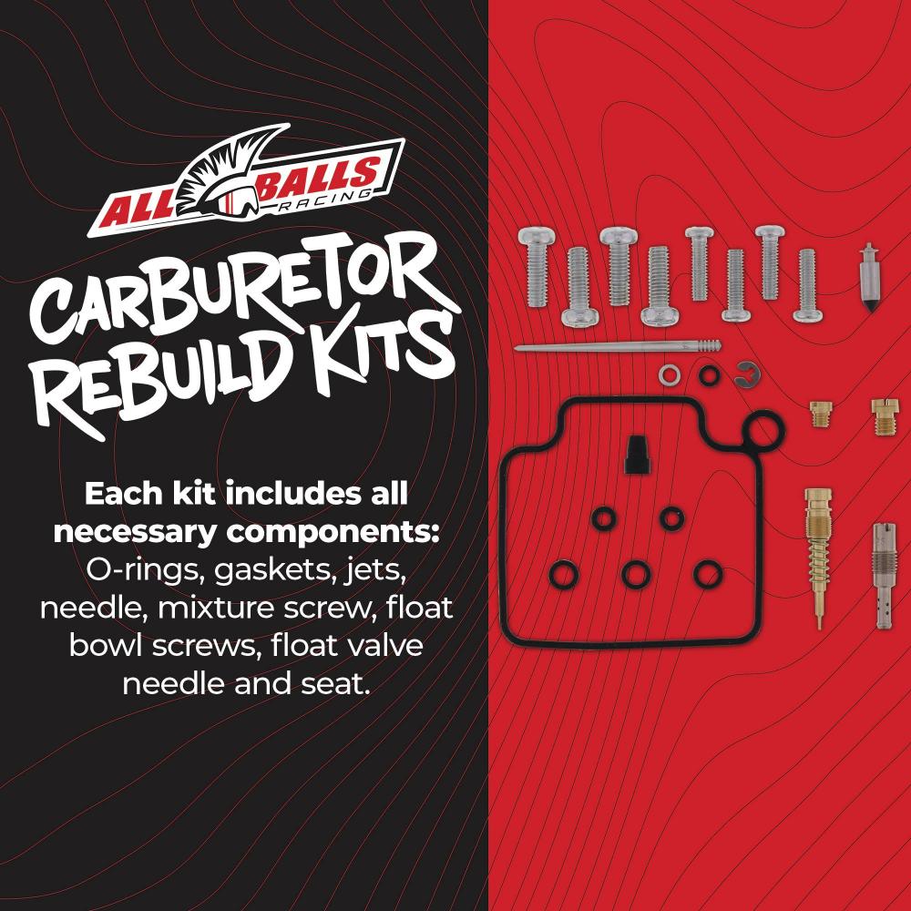 All Balls Racing Carburetor Rebuild Kit 26-1209