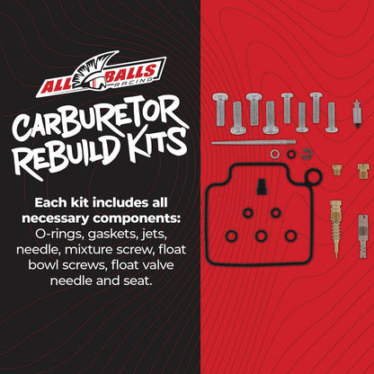 All Balls Racing Carburetor Rebuild Kit 26-1209