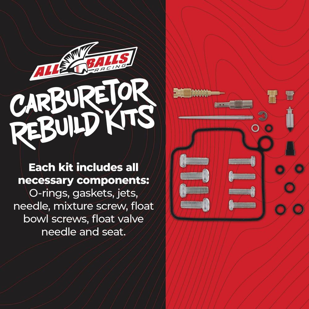 All Balls Racing Carburetor Rebuild Kit 26-1210