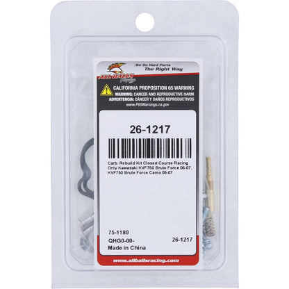 All Balls Racing Carburetor Rebuild Kit 26-1217