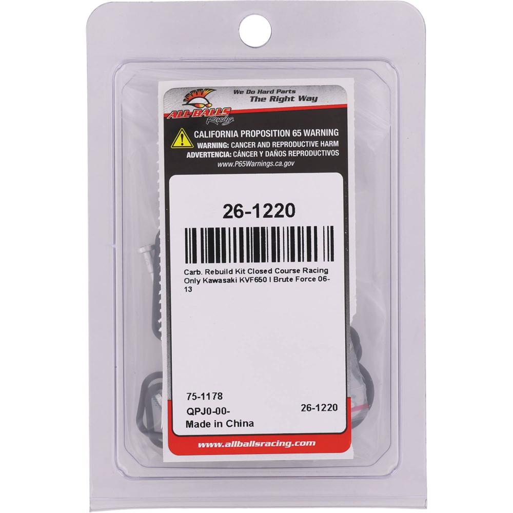 All Balls Racing Carburetor Rebuild Kit 26-1220