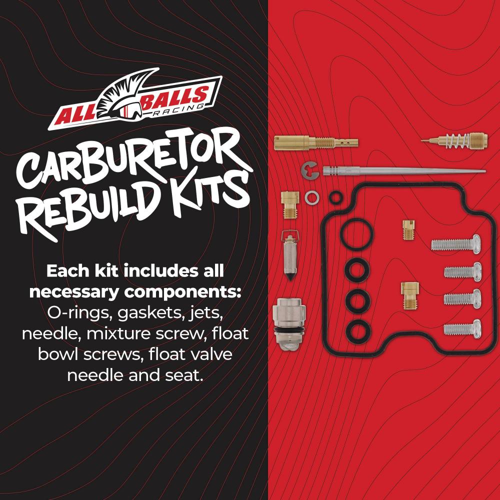 All Balls Racing Carburetor Rebuild Kit 26-1264