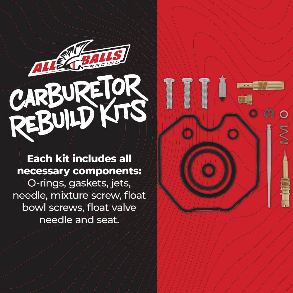 All Balls Racing Carburetor Rebuild Kit 26-1327