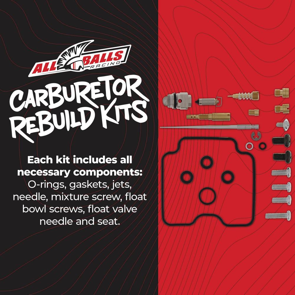 All Balls Racing Carburetor Rebuild Kit 26-1407
