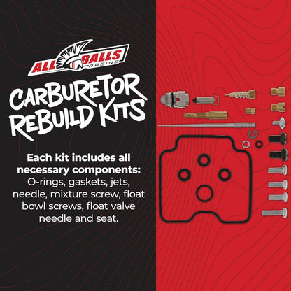 All Balls Racing Carburetor Rebuild Kit 26-1407