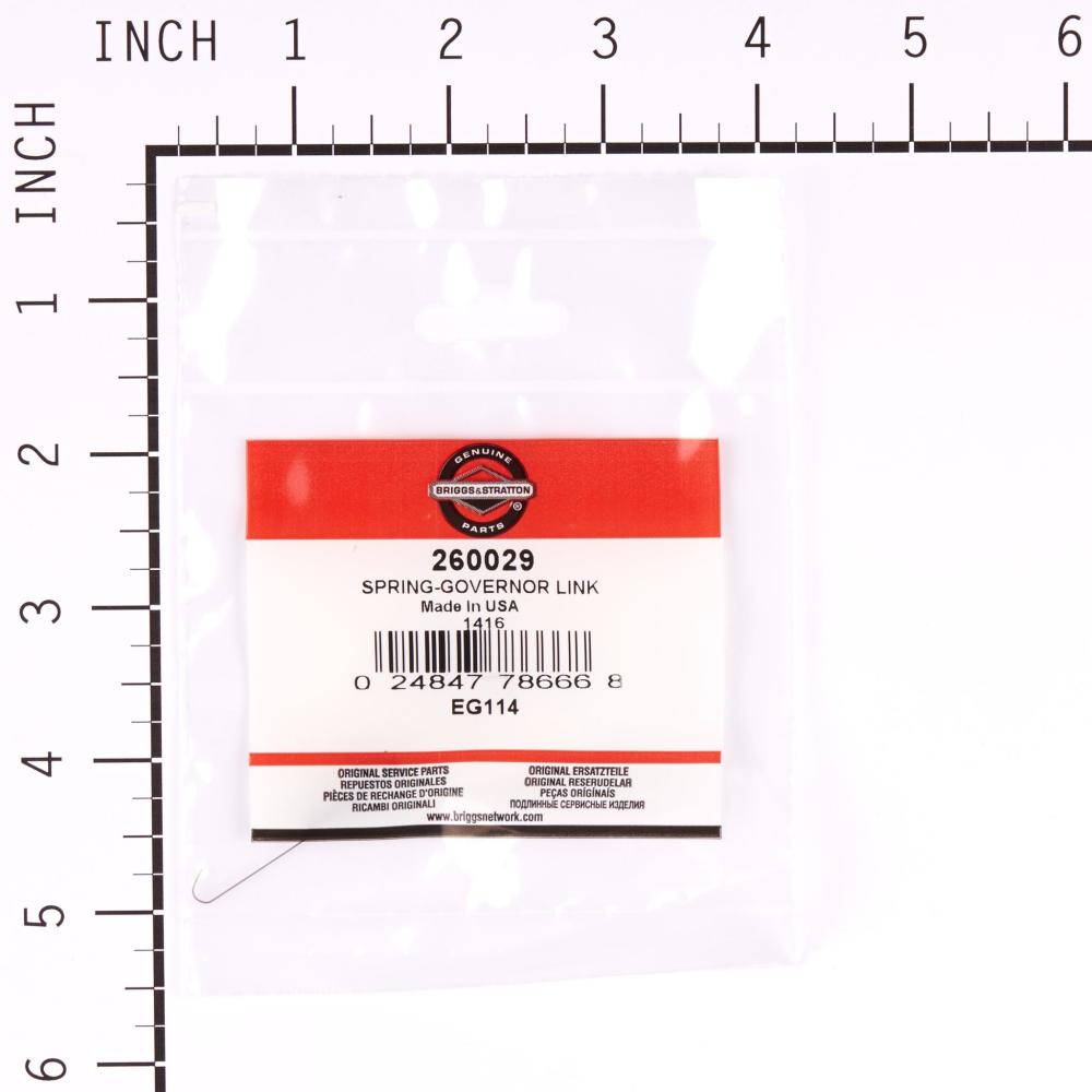 Briggs & Stratton Spring-Governor Link 260029