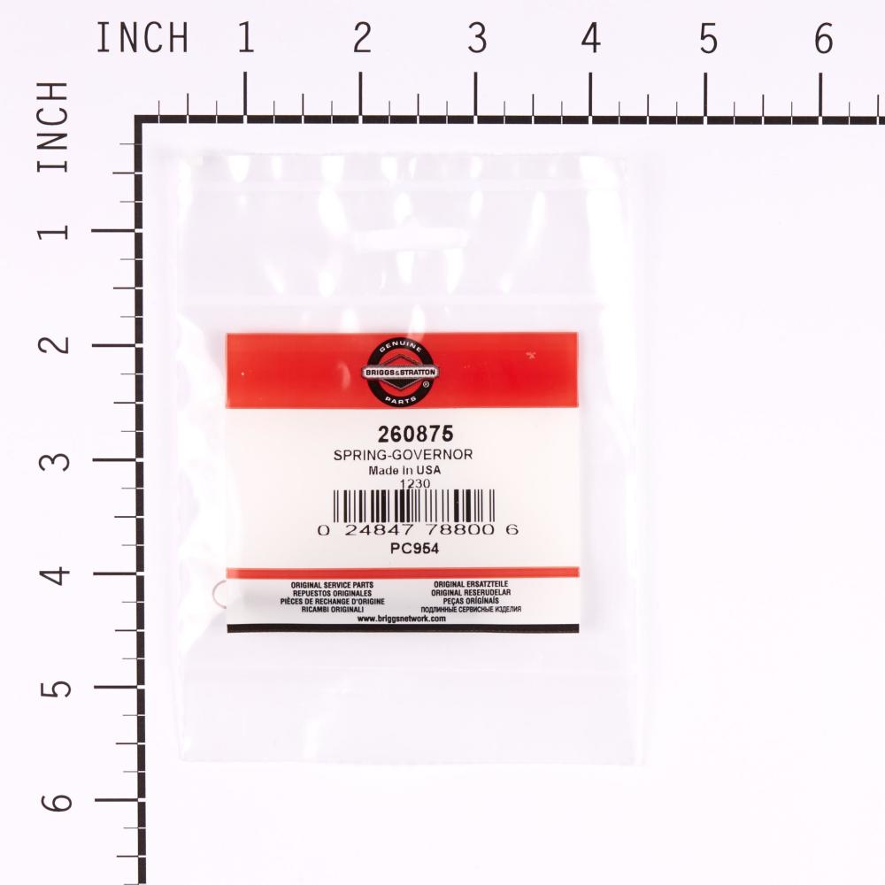 Briggs & Stratton Spring, Governor 260875