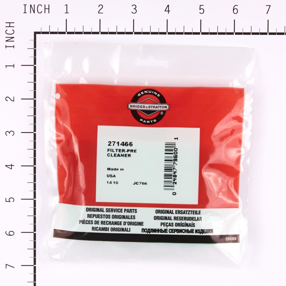 Briggs & Stratton Filter-Pre Cleaner 271466