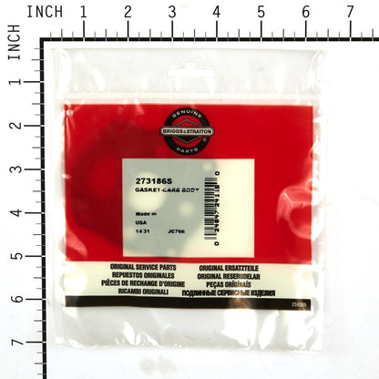 Briggs & Stratton Gasket-Carb Body 273186S