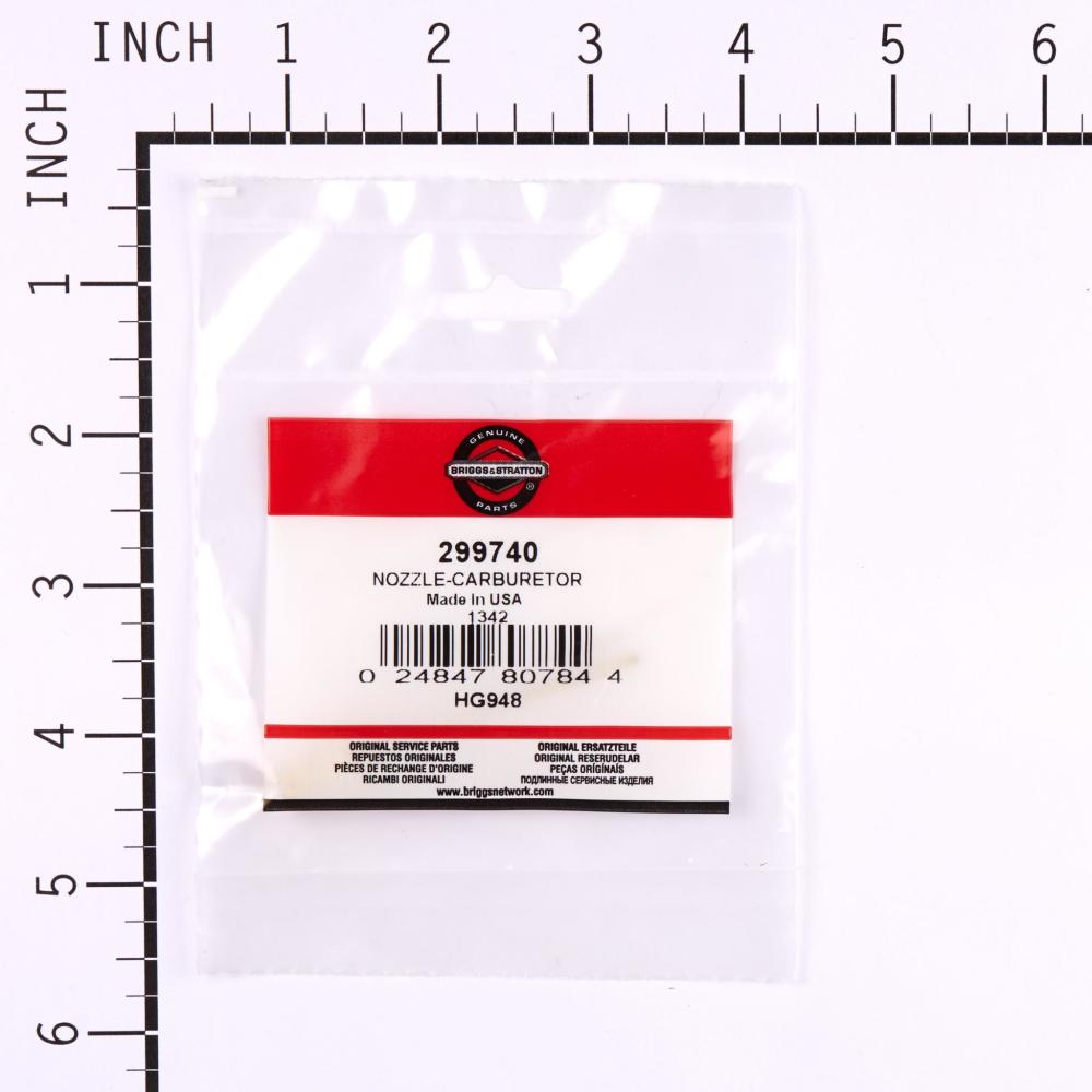 Briggs & Stratton Nozzle-Carburetor 299740