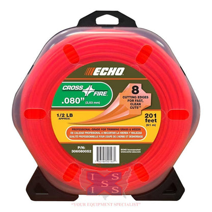 Echo .080 Cross-Fire trimmer line 1/2 lb..