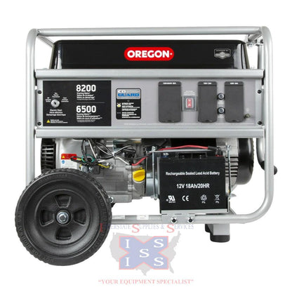 6500W Oregon Portable Generator.