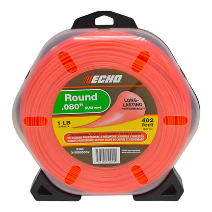 Echo .080 Standard Round trimmer line 1 lb.