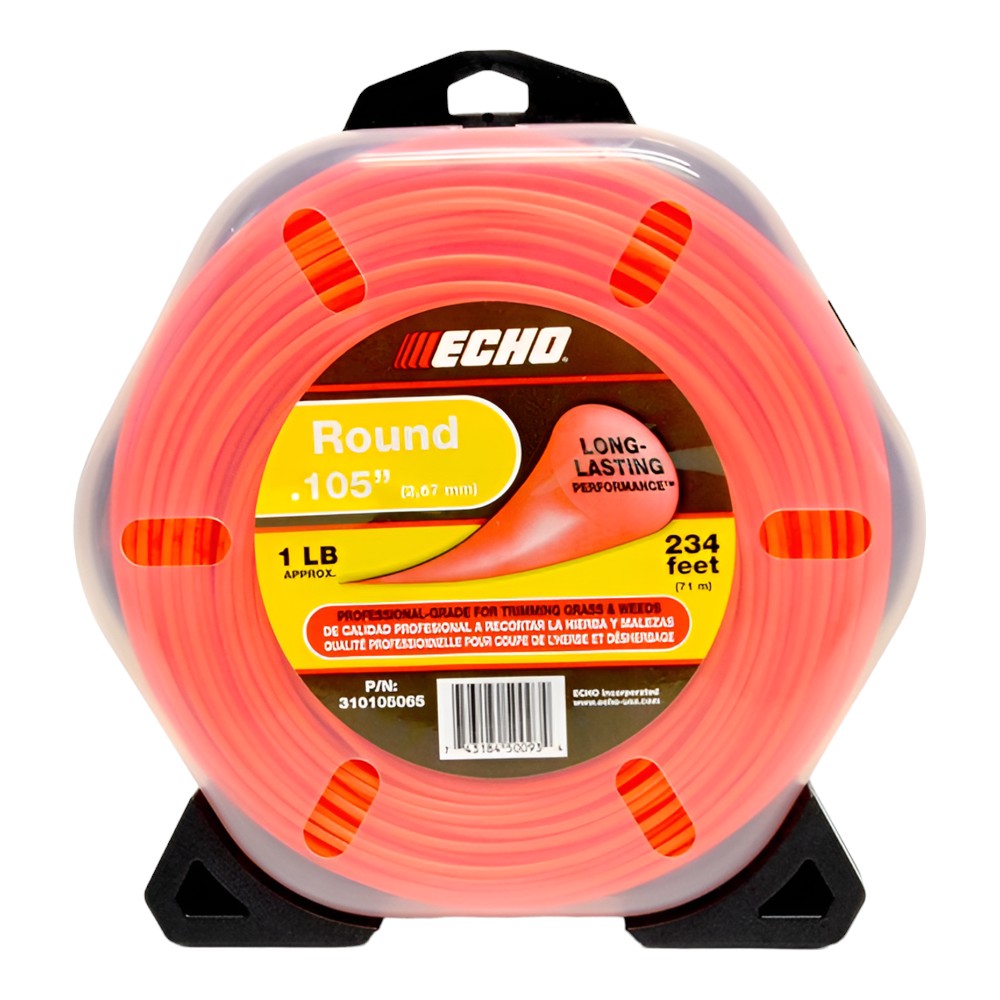 Echo .105 Standard Round trimmer line 1 lb.