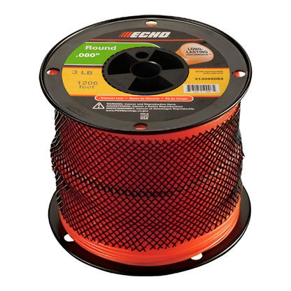 Echo .080 Standard Round trimmer line 3 lb.