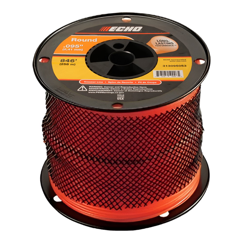 Echo .095 Standard Round trimmer line 3 lb.