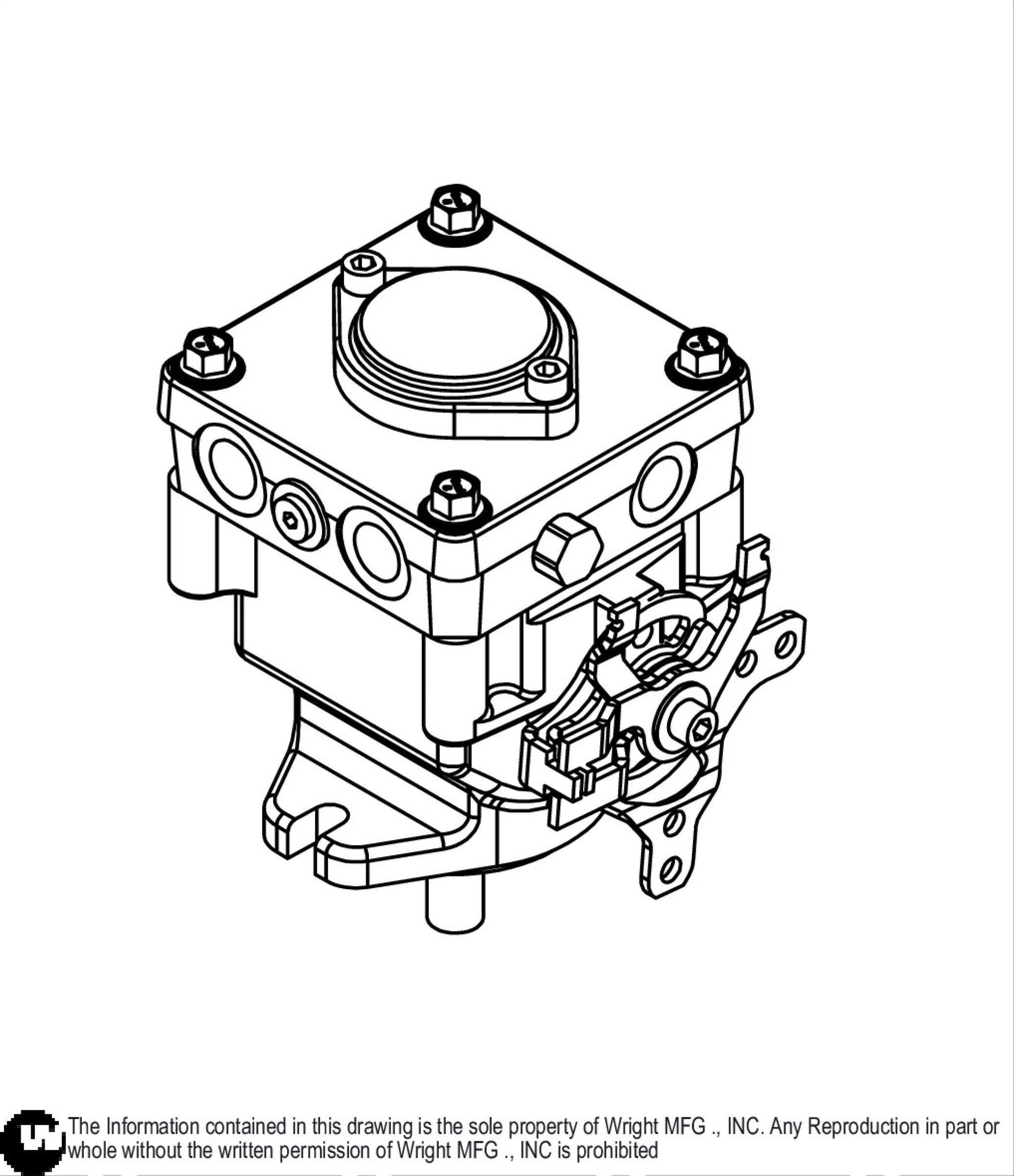 Hydro Pump, Sentar II, W/Return Left 31490007.