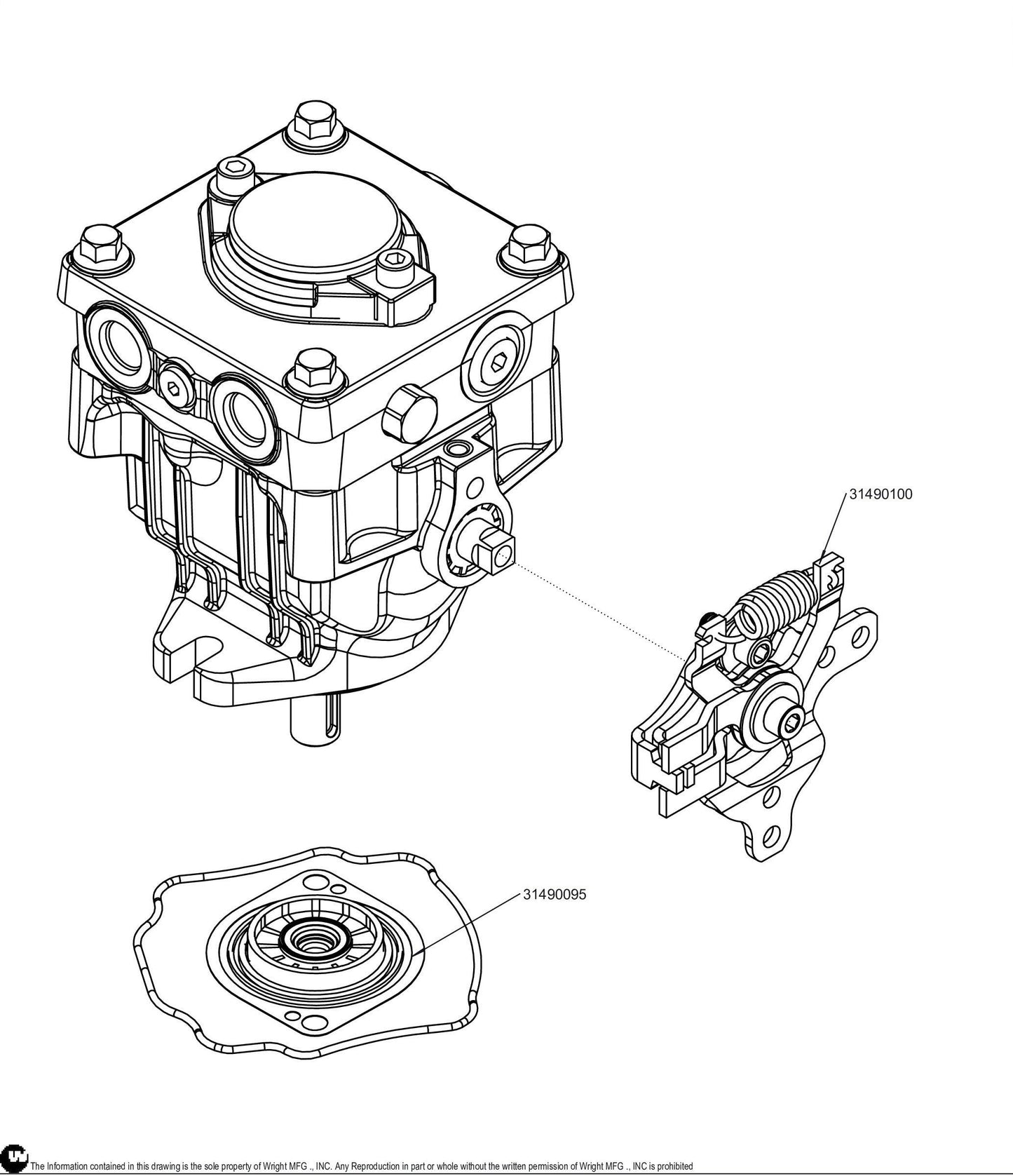 Sentar Hydro Pump 31490010.