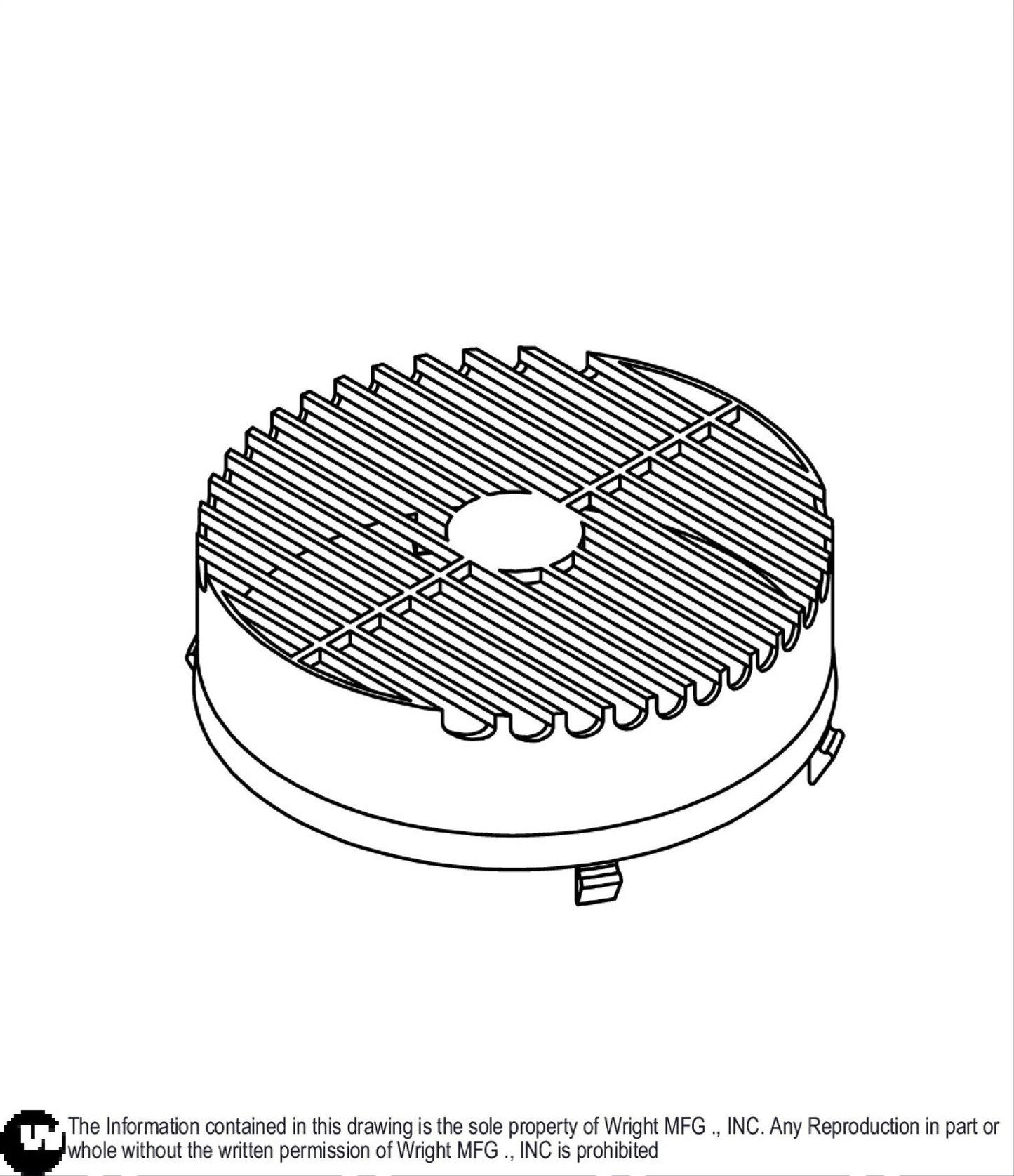 7" Fan Shroud HG# 52354 31490072.