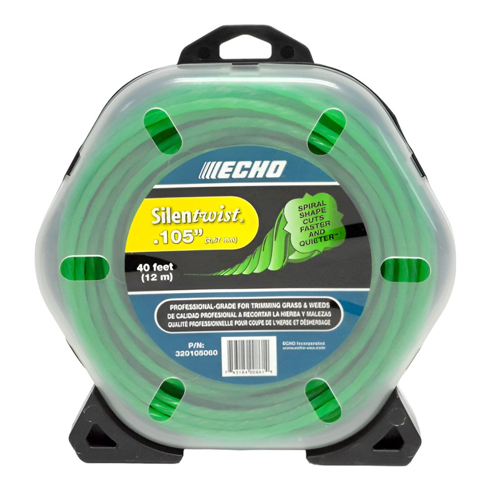 Echo .105 SilenTwist twisted, trimmer line 40 ft.