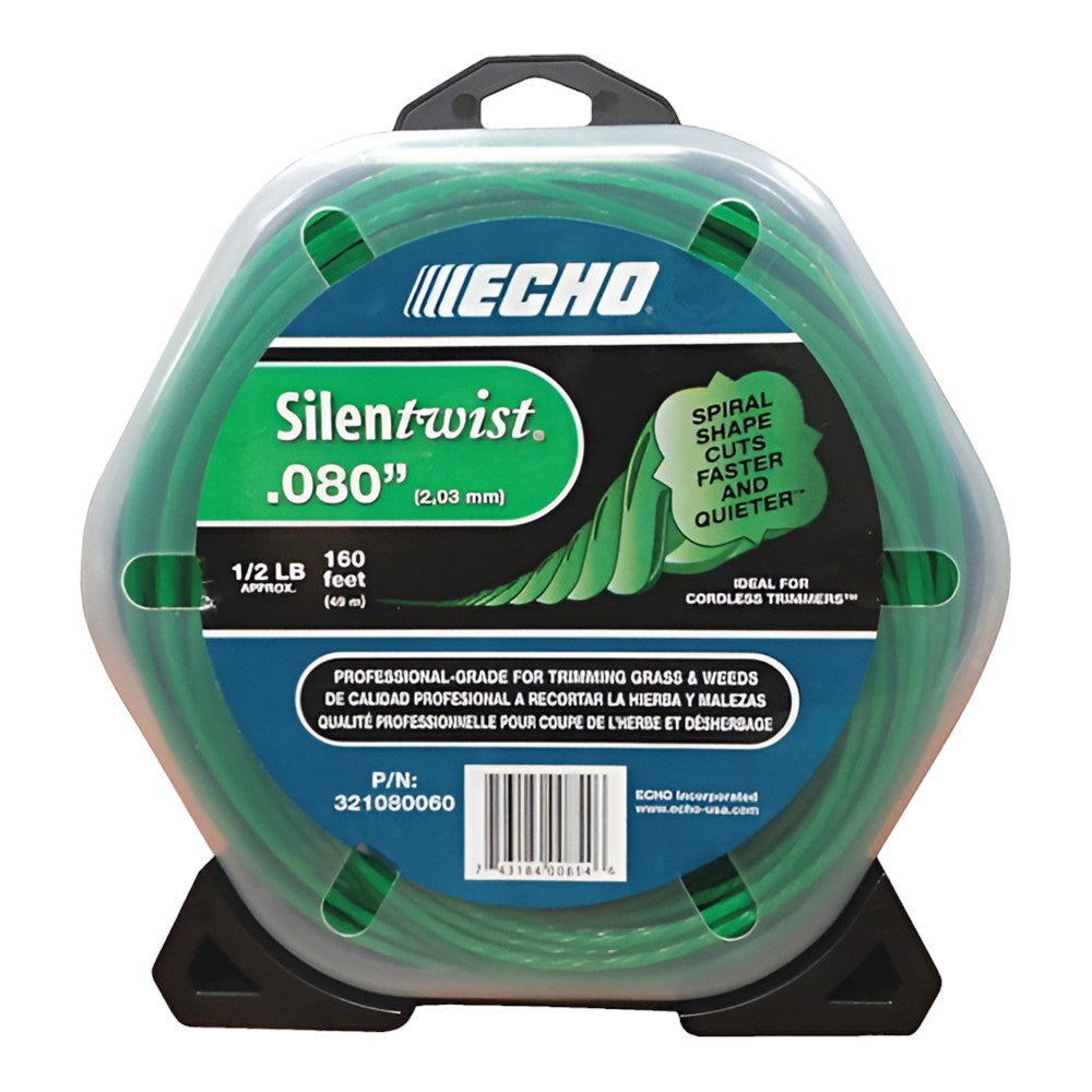 Echo .080 SilenTwist twisted, trimmer line 1/2 lb.